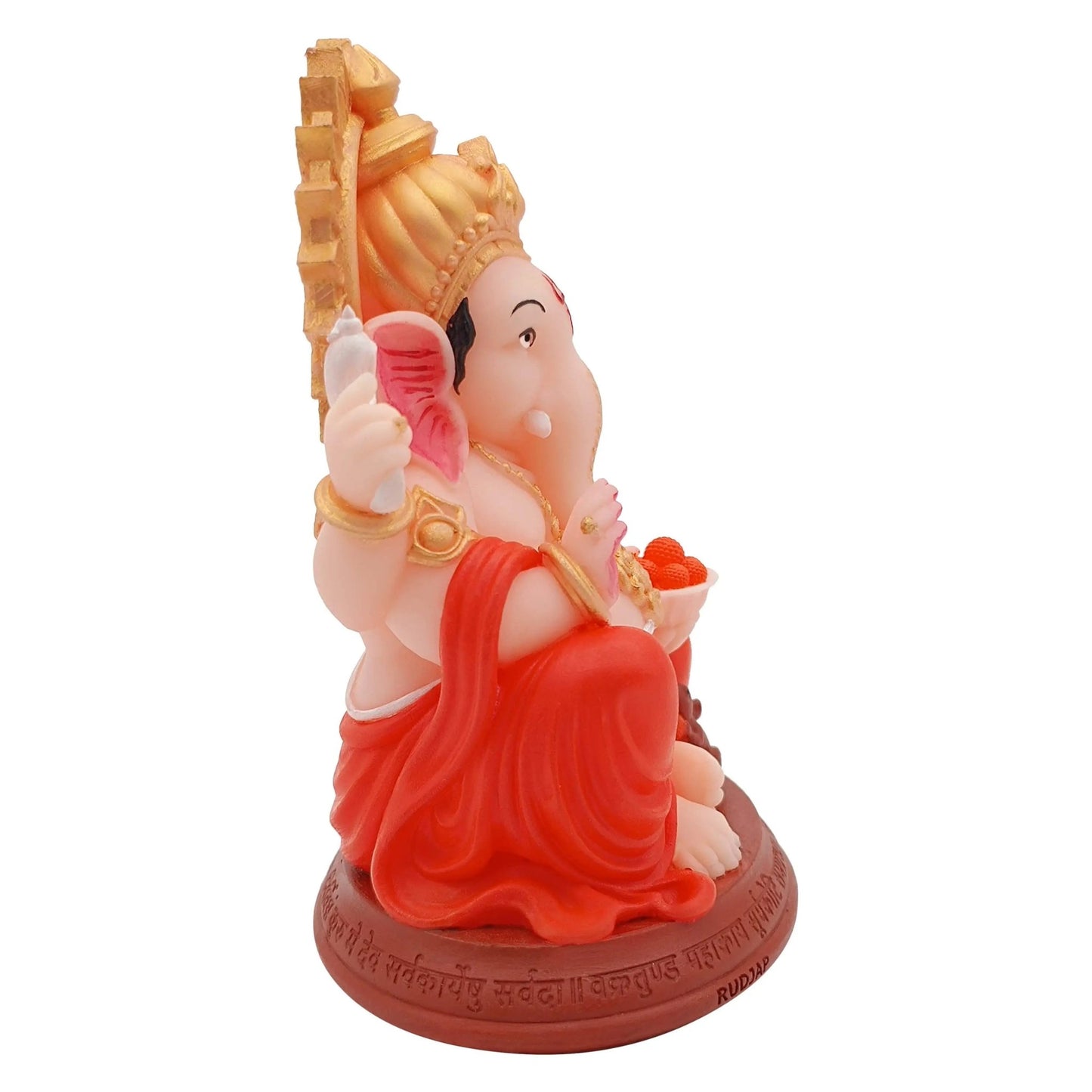 Ganesh Murti for Car Dashboard & Home Temple – 3D Printed Premium Idol by Rudjap