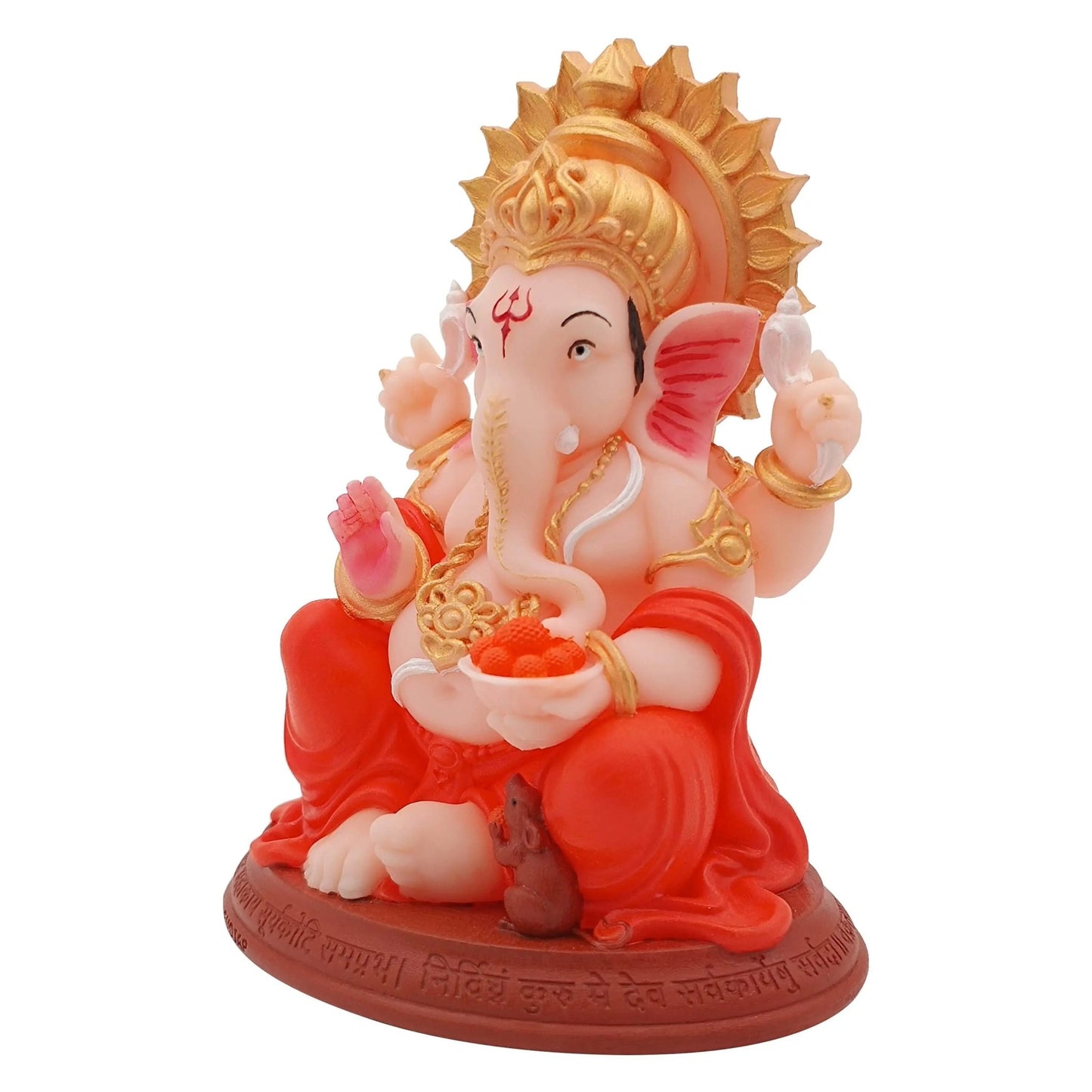 Ganesh Murti for Car Dashboard & Home Temple – 3D Printed Premium Idol by Rudjap