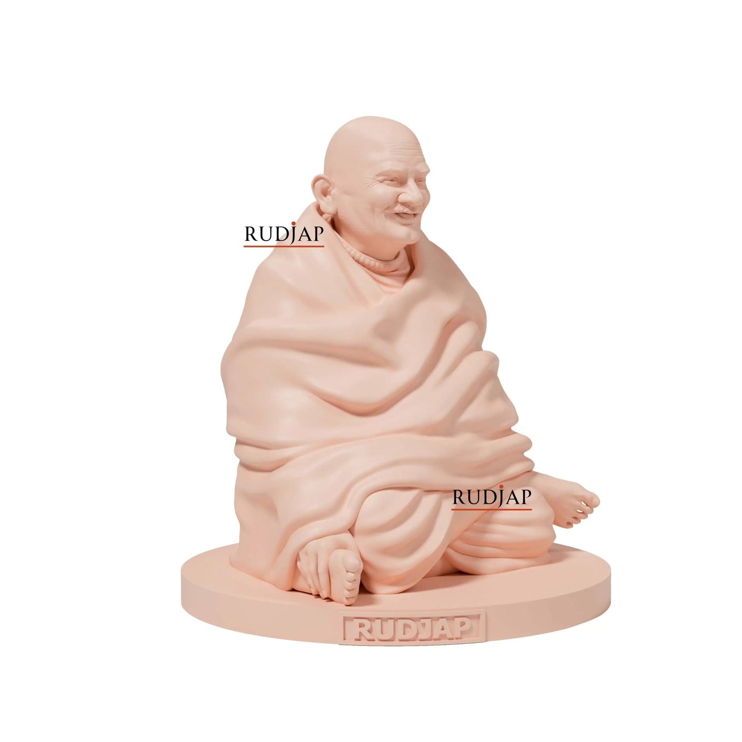 Premium Neem Karoli Baba Murti for Car and Home Temple – 3 Inch RUDJAP