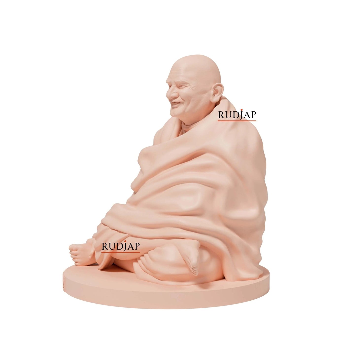 Premium Neem Karoli Baba Murti for Car and Home Temple – 3 Inch RUDJAP