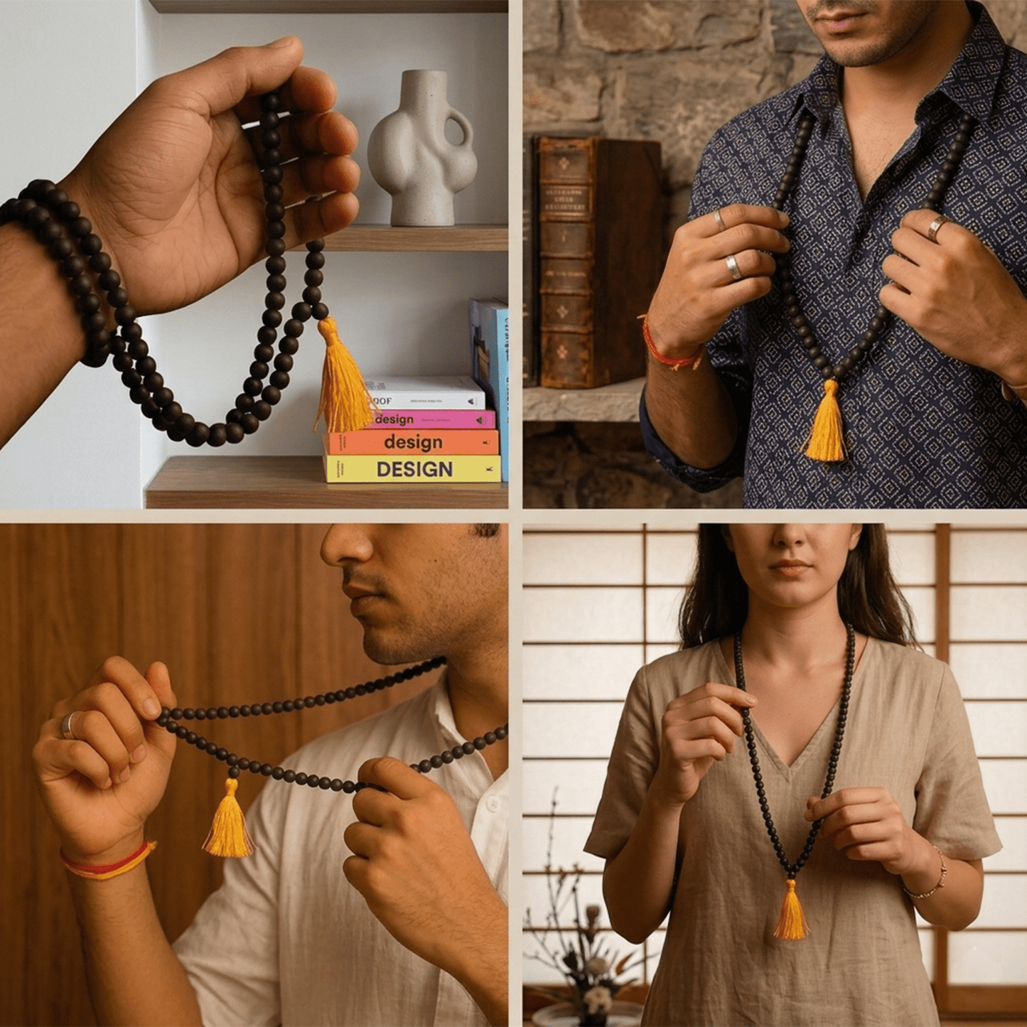 Buy 100% Karungali Malai Original & Karungali Beads