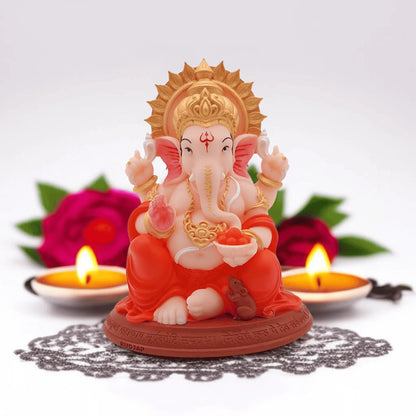 Ganesh Murti for Car Dashboard & Home Temple – 3D Printed Premium Idol by Rudjap