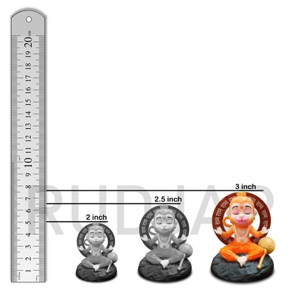 Bal Hanuman Murti for Car Dashboard Idol 3 inch