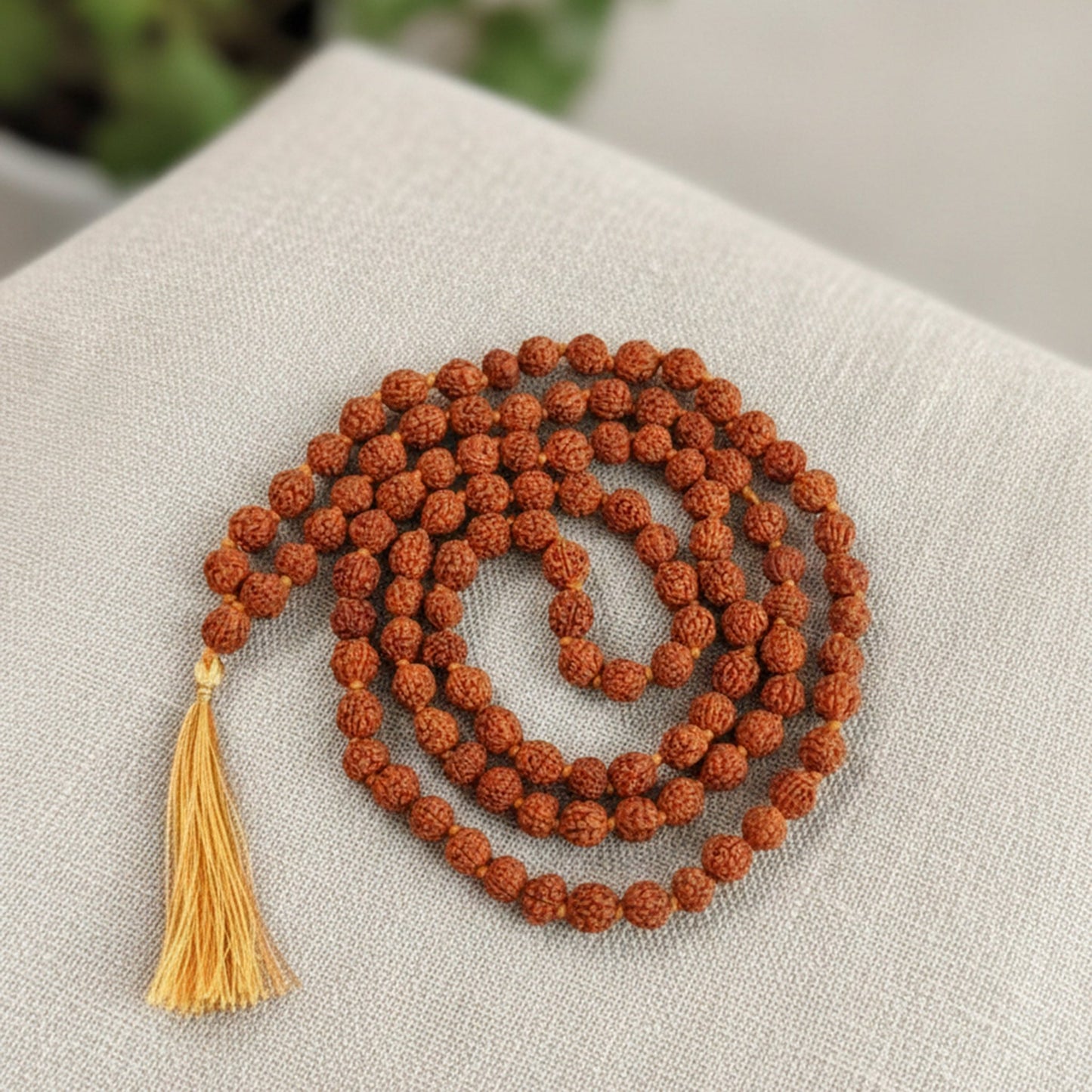 Nepali 5 Mukhi Rudraksha Mala 5mm