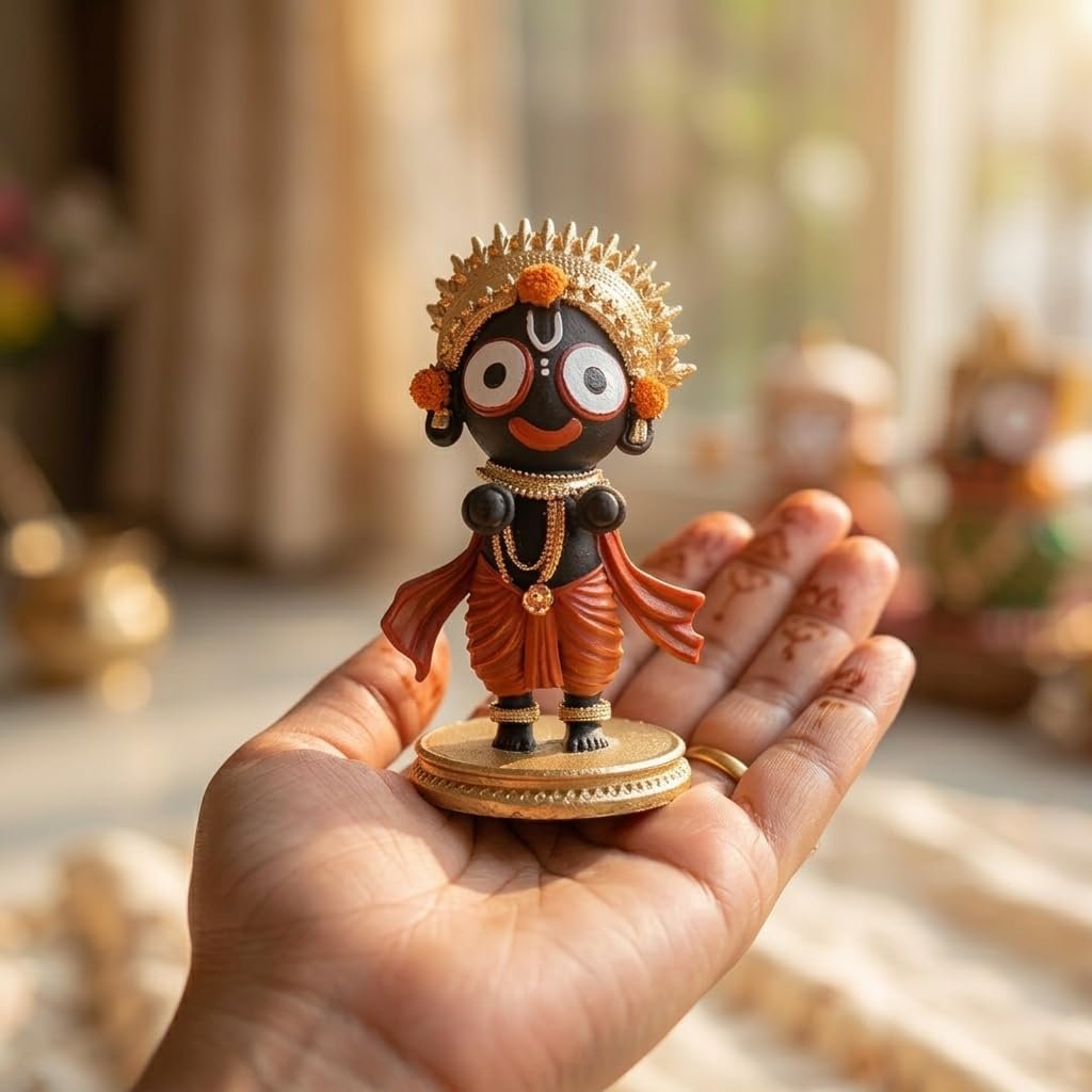 Bal Jagannath Idol 3 Inch Murti - Image 5