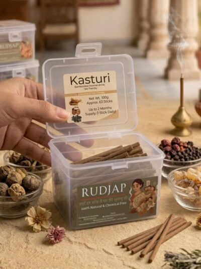 Kasturi Bambooless Incense Sticks – Natural Musk
