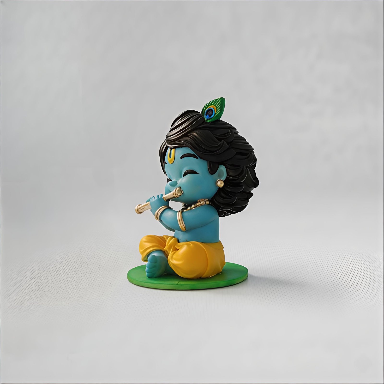 Bal Roop Idol Laddu Gopal Lord Krishna 2.5 Inch Murti - Image 2