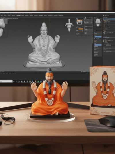 Premanand Ji Maharaj Murti 4 inch