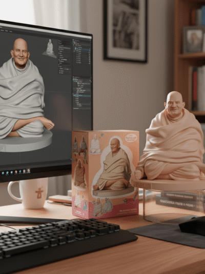 Neem Karoli Baba Murti 3 Inch
