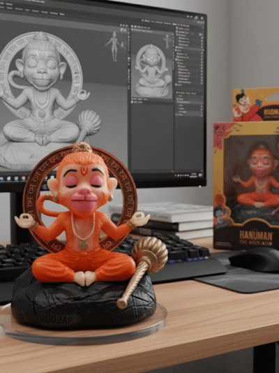 Bal Hanuman Mini Murtees idol 2.5 Inch Customized  Murti