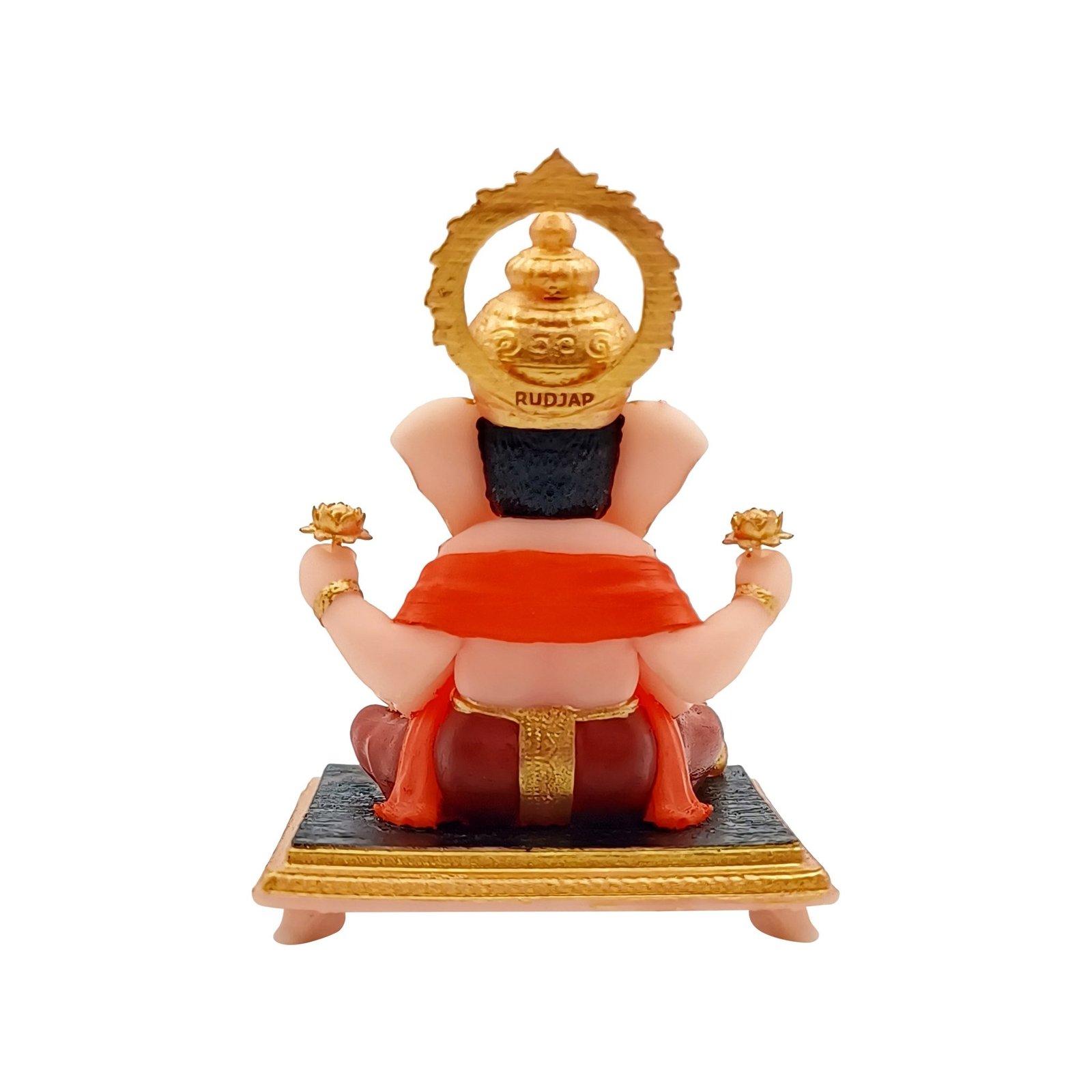Multicolor Dagdusheth Ganpati Bappa Idol 3 Inch - Image 4
