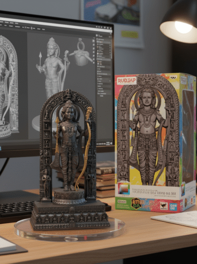 Ram Lalla Murti Ayodhya Ram Lalla Idol (4.5 Inch)